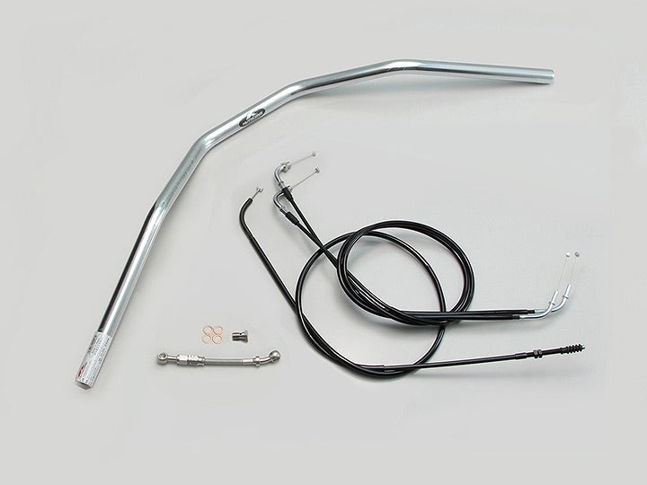 スーパートラッカー ハンドルセット クロームメッキ W800