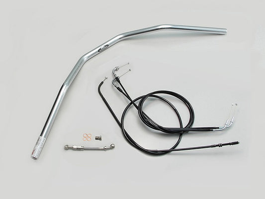 Super Tracker Handlebar Set Chrome Plated W800