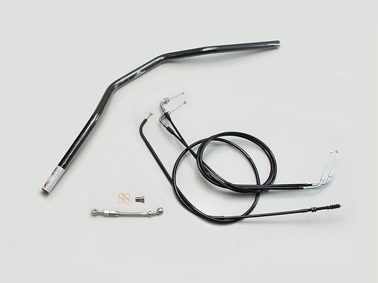 トラッカースペシャル ハンドルセット ブラック 黒 W800