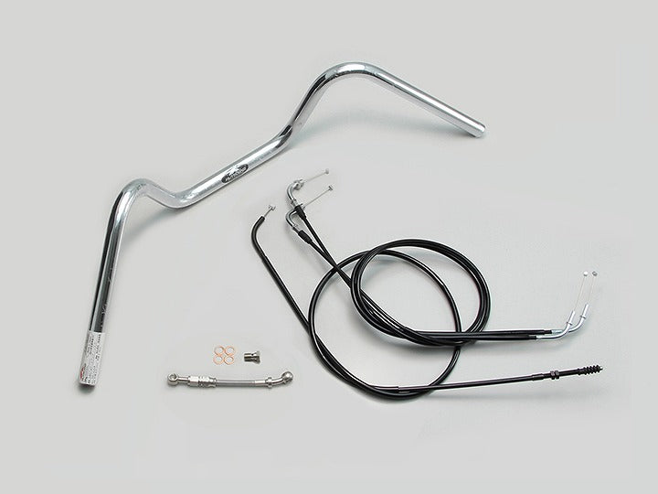 140フォワードアップ ハンドルセット クロームメッキ W800