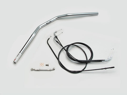 Superbike Low Handlebar Set Chrome Plated W800