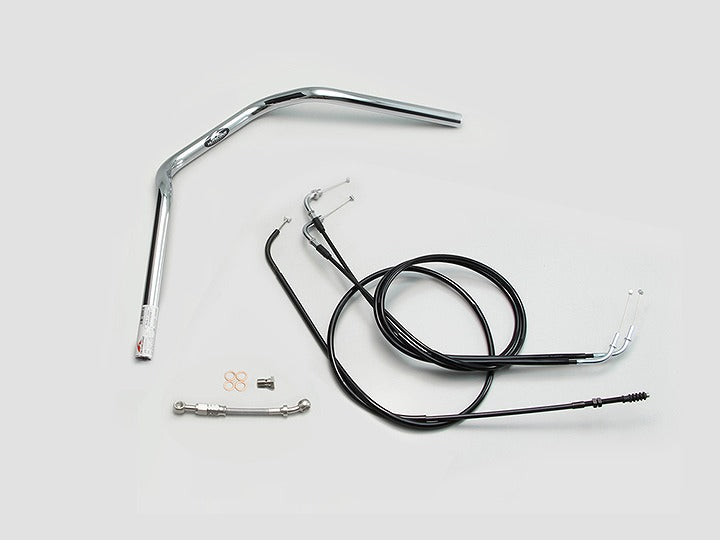 ナロー 2型 ハンドルセット クロームメッキ W800