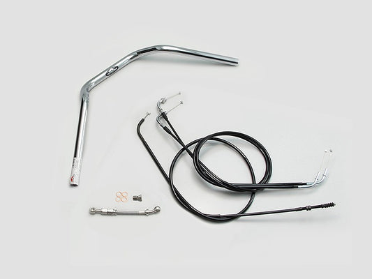 Narrow Type 2 Handlebar Set, Chrome Plated W800