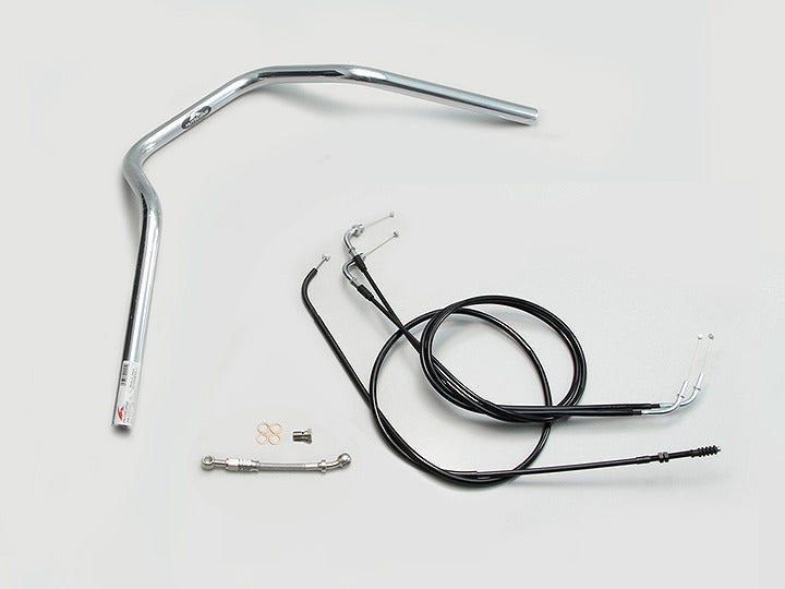 ナロー 4型 ハンドルセット クロームメッキ W800
