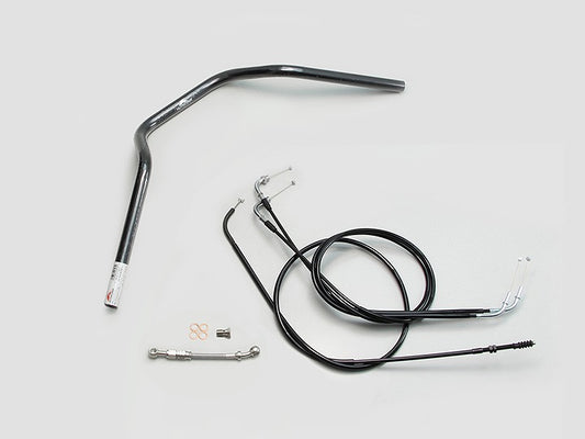 POLICE 3型 ハンドルセット ブラック 黒 W800