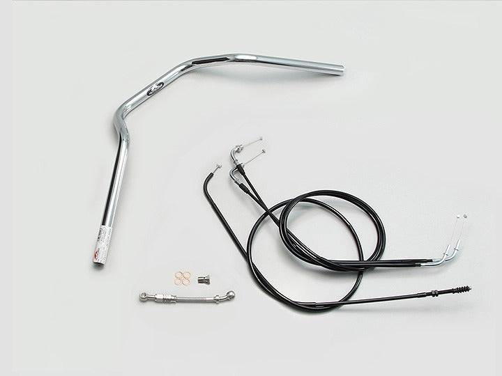 POLICE 3型 ハンドルセット クロームメッキ W800