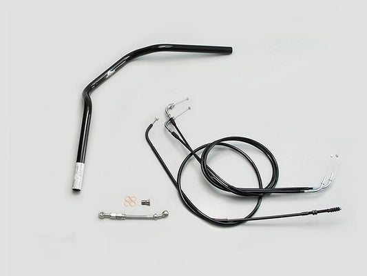 POLICE 2型 ハンドルセット ブラック 黒 W800