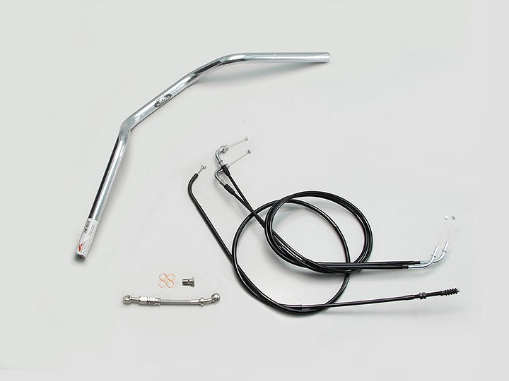 European Type 2 Handlebar Set Chrome Plated W800