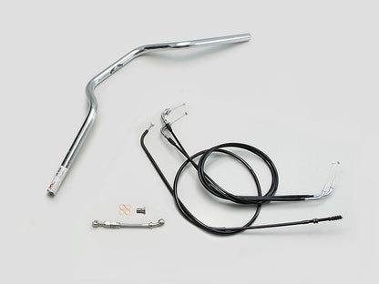 ヨーロピアン 3型 ハンドルセット クロームメッキ W800