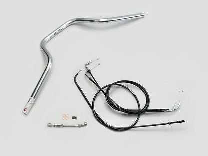 European Type 4 Handlebar Set, Chrome Plated, W800