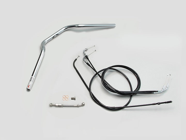 クォーター 2型 ハンドルセット クロームメッキ W800