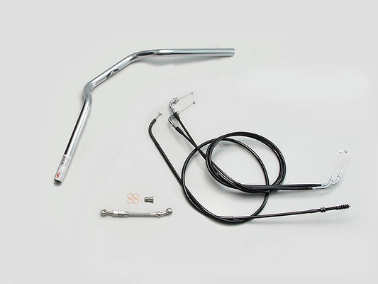 クォーター 2型 ハンドルセット クロームメッキ W800