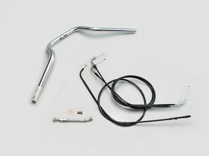 クォーター 3型 ハンドルセット クロームメッキ W800