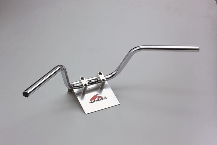 POLICE 4 Type Handlebar Set, Chrome Plated, Estrellla (FI)