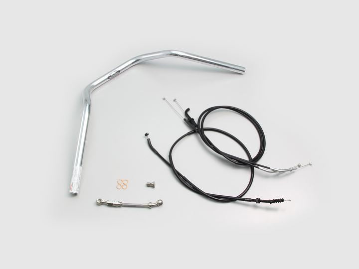 ナロー3型 ハンドルセット クロームメッキ Z650RS