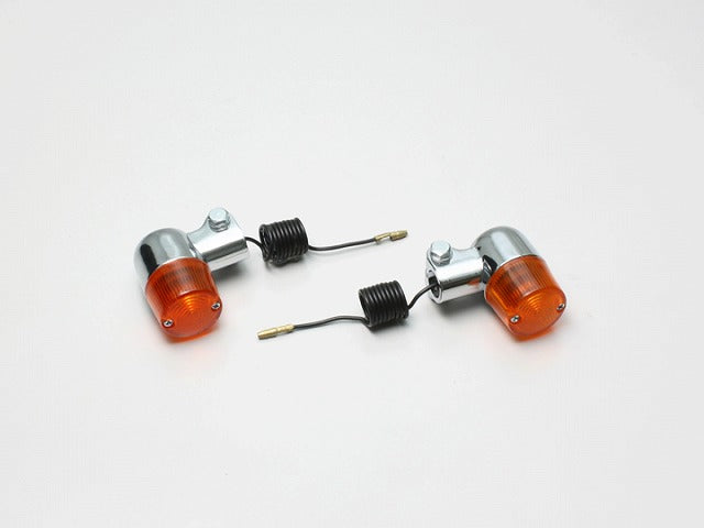 ミニウインカー オレンジレンズ 2ヶ入 取付ボルト別途必要(HA5220又はHA5221) 汎用 12V10W シングル球