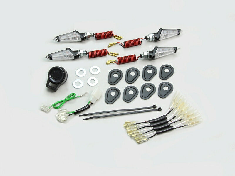 LEDダガーウインカーキット ブラック クリアレンズ MT-09