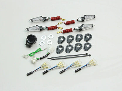 LEDダガーウインカーキット ブラック クリアレンズ MT-09TRACER.MT-07