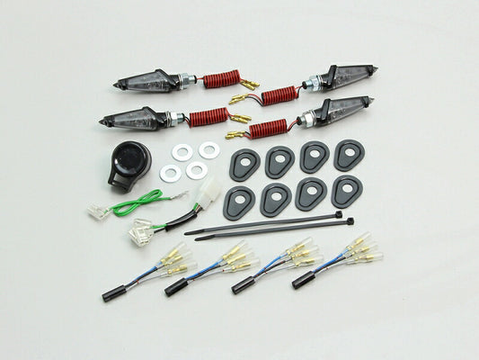 LEDダガーウインカーキット ブラック スモークレンズ MT-09TRACER.MT-07