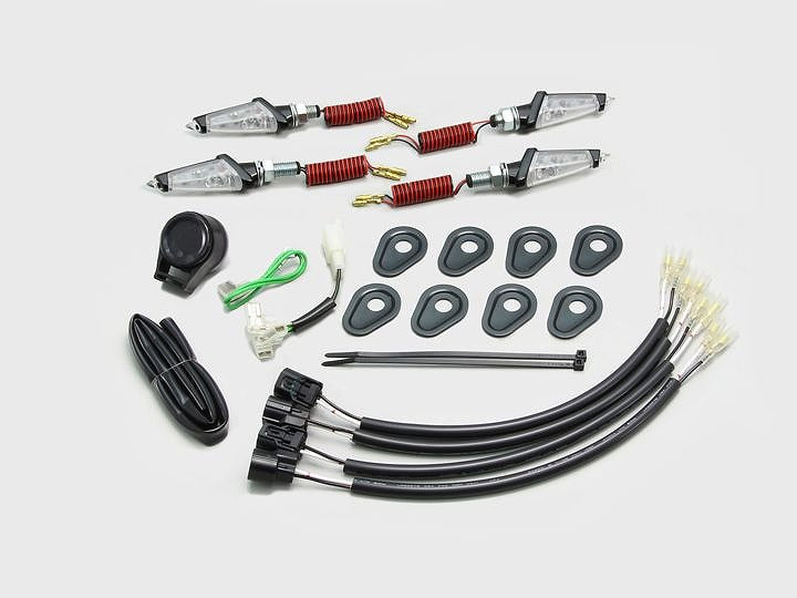 LEDダガーウインカーキット ブラックボディ クリアレンズ Z900RS