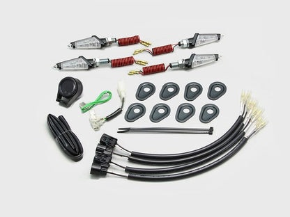 LEDダガーウインカーキット ブラックボディ クリアレンズ Z900RS