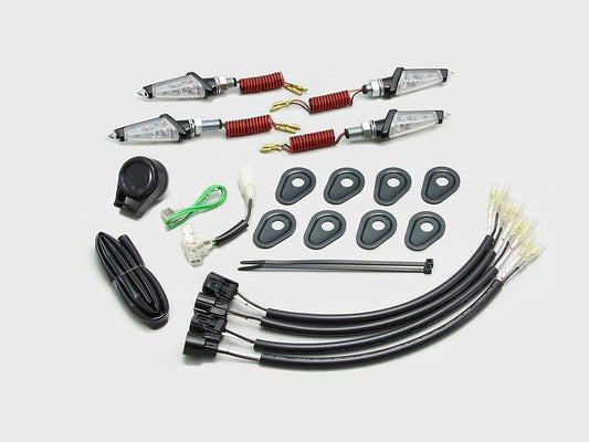 LEDダガーウインカーキット ブラックボディ クリアレンズ Z900RS