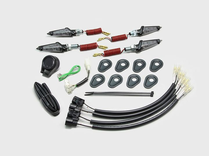 LEDダガーウインカーキット ブラックボディ スモークレンズ Z900RS