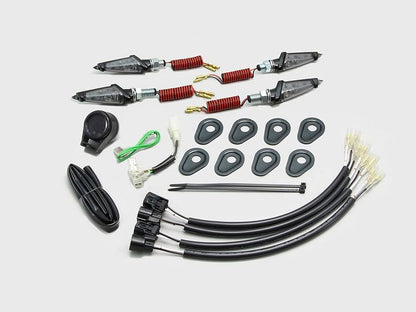 LEDダガーウインカーキット ブラックボディ スモークレンズ Z900RS