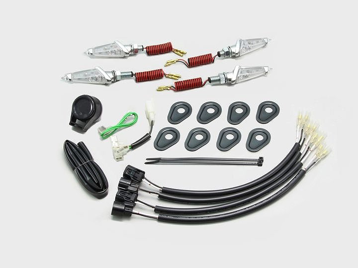 LEDダガーウインカーキット メッキボディ クリアレンズ Z900RS