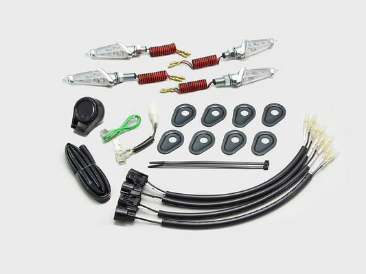 LEDダガーウインカーキット メッキボディ クリアレンズ Z900RS