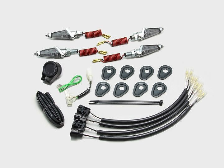 LEDダガーウインカーキット メッキボディ スモークレンズ Z900RS