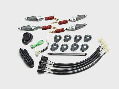 LEDダガーウインカーキット メッキボディ スモークレンズ Z900RS