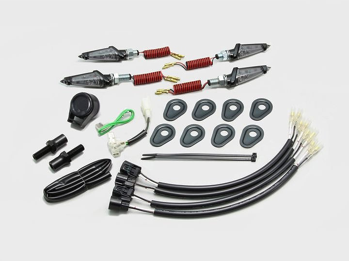 LEDダガーウインカーキット ブラックボディ スモークレンズ Z900RSCAFE