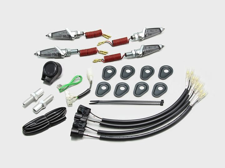 LEDダガーウインカーキット メッキボディ スモークレンズ Z900RSCAFE