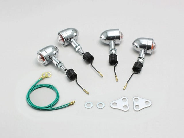 ミニブレットウインカーキット クリアレンズ SR400(FI車) SR400/500(88/8-08)