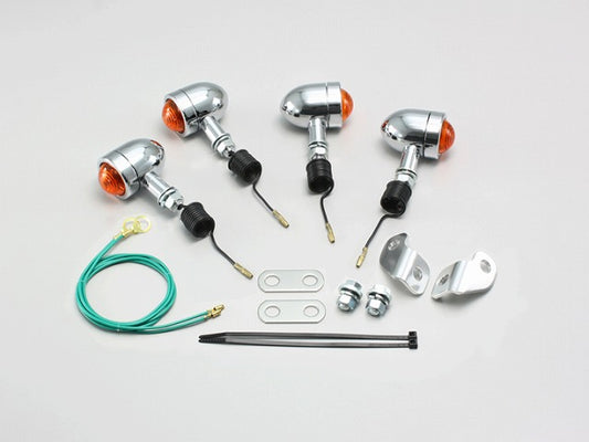 ミニブレットウインカーキット オレンジレンズ エイプ50(-07)/100(-08/8)