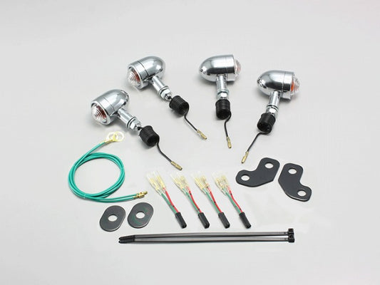 ミニブレットウインカーキット クリアレンズ グラストラッカー/ビッグボーイ (NJ47A/NJ4BA/FI NJ4DA)