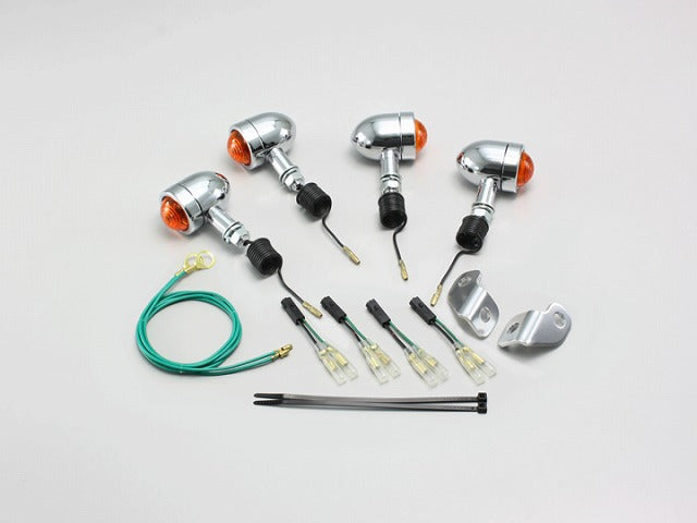 ミニブレットウインカーキット オレンジレンズ 250TR(07- FI) 250TR(-06)