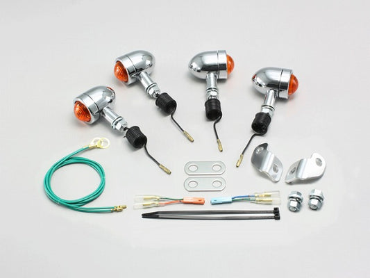 ミニブレットウインカーキット オレンジレンズ エイプ100(09- HC07-1600001-) /タイプD (09- HC13)