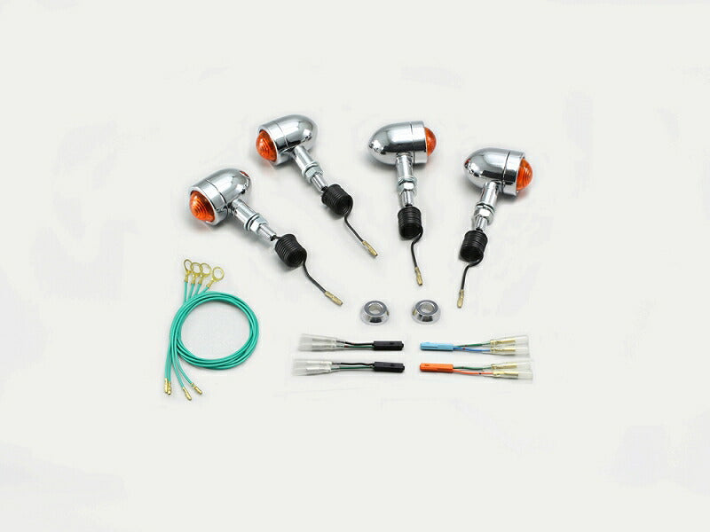 ミニブレットウインカーキット オレンジレンズ エストレヤ('14 FI車 BJ250A-099001～)