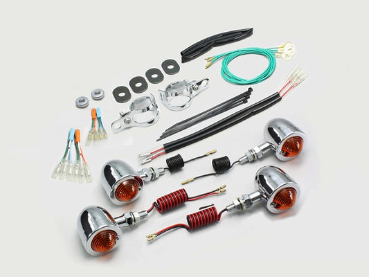 ブレットウインカーキット オレンジレンズ レブル250(MC49) レブル500(PC60)