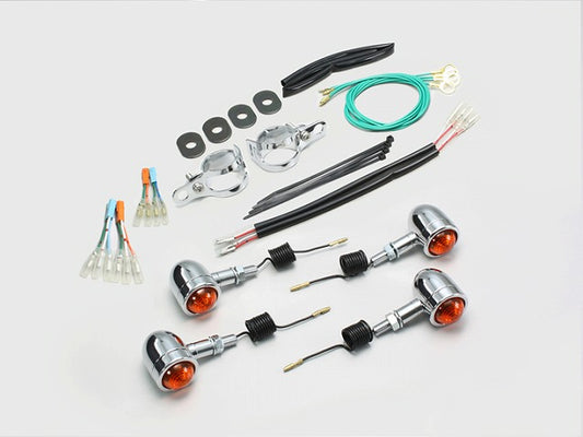 ミニブレットウインカーキット オレンジレンズ レブル250(MC49) レブル500(PC60)