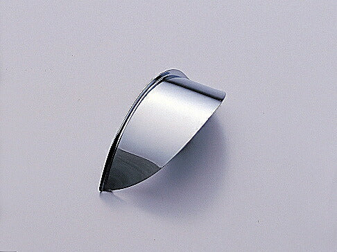 Visor for 4.5 inch Bates Type Headlight, Chrome Plated