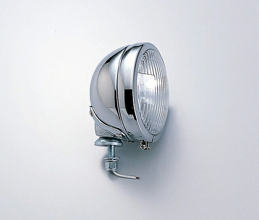 Fog Lamp Chrome Plated 4.5 inch 12V35W Bulb Universal