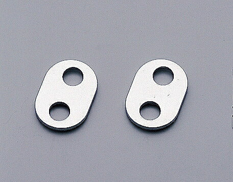 フロントウインカーステー クロームメッキ ステム割締めボルトに取付 マグナ50.ジャズ フロント用