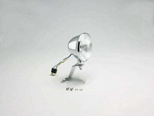 4.5-inch Bates Type Headlight Kit Chrome Plating ESTRELLA (FI model)