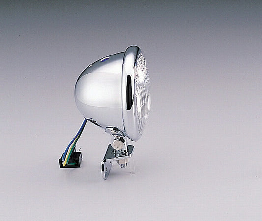 4.5ベーツタイプヘッドライトキット クロームメッキ 12V35/35Wハロゲンバルブ ビラーゴ250/400
