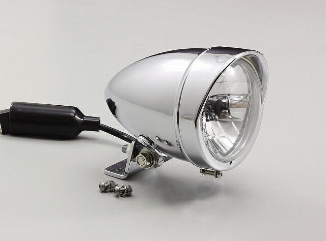 4.5 Multi Slim Headlight Kit, Chrome Plated, 4.5 inch, Multi-reflector, Grasstracker/Bigboy, VanVan 200
