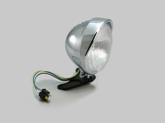 5.5ベーツバイザータイプ ヘッドライトキット クロームメッキ レブル250(MC49) レブル500(PC60)