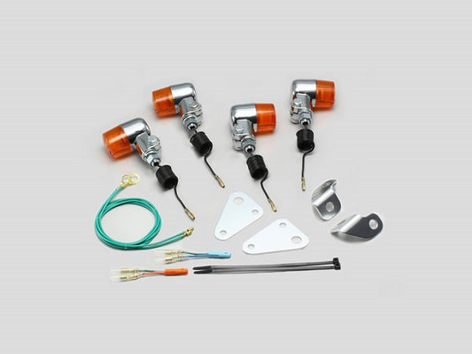 ミニウインカーキット オレンジレンズ 12V15W×4個 CB223S